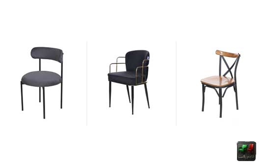 خرید صندلی فلزی رستورانی
