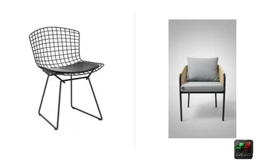 خرید صندلی فلزی رستورانی